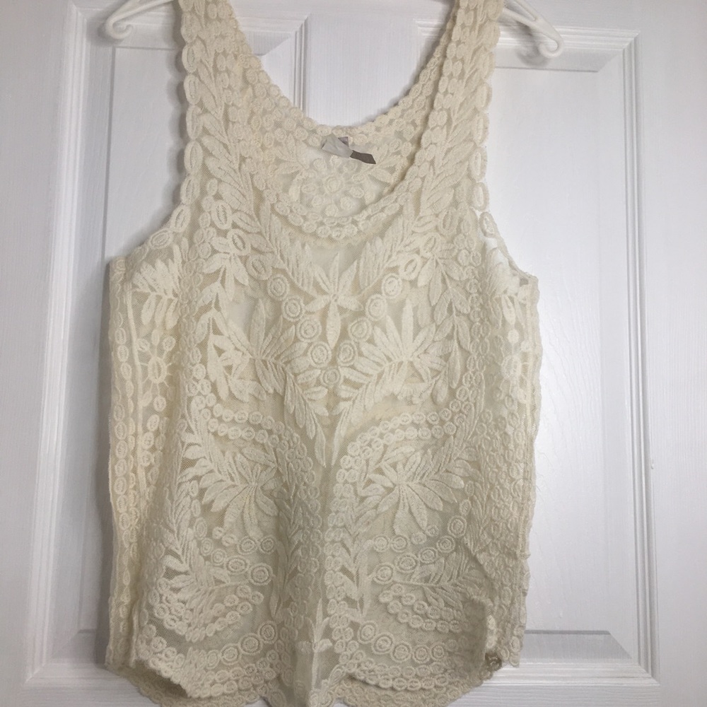Lace Mesh Tank